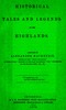 Historical Tales and Legends of the Highlands