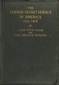 The German Secret Service in America 1914-1918