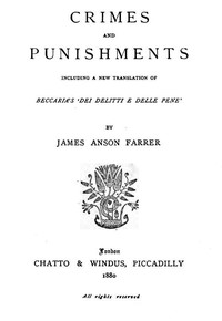 Crimes and Punishments