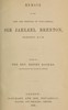 Memoir of the Life and Services of Vice-Admiral Sir Jahleel Brenton, Baronet, K.C.B.