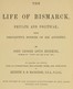 The Life of Bismarck, Private and Political