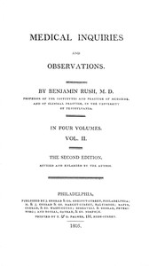 Medical Inquiries and Observations, Vol. 2