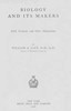 Biology and Its Makers
