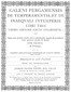 Galeni pergamensis de temperamentis, et de inaequali intemperie