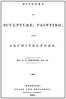 History of Sculpture, Painting, and Architecture