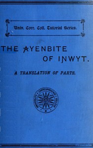 The Ayenbite of Inwyt (Remorse of Conscience)