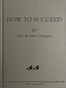 How to Succeed