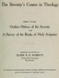 The Seventy's Course in Theology, First Year