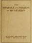 The Message and Mission of Quakerism