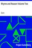 Rhyme and Reason Volume Two