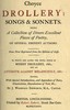 Choyce Drollery: Songs and Sonnets