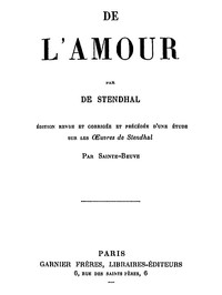 De l'Amour