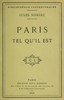 Paris tel qu'il est