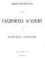 Proceedings of the California Academy of Sciences, Volume III, 1863-1867