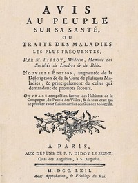 Avis au peuple sur sa santé