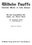 Wilhelm Hauffs sämtliche Werke in sechs Bänden. Bd. 5