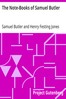 The Note-Books of Samuel Butler
