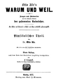 Warum und Weil. Physikalischer Teil.