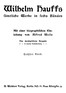 Wilhelm Hauffs sämtliche Werke in sechs Bänden. Bd. 6