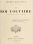 Le roi Voltaire