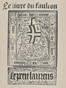 Le livre du faulcon