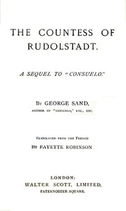 The Countess of Rudolstadt