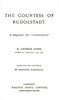 The Countess of Rudolstadt