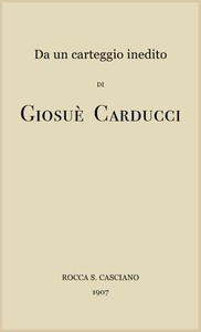 Da un carteggio inedito