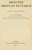 Selected Essays of Plutarch, Vol. I.