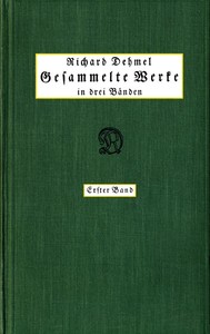 Gesammelte Werke in drei Bänden (1/3)
