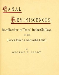 Canal Reminiscences
