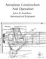 Aeroplane Construction and Operation