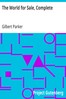 The World for Sale, Complete