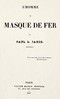 L'homme au masque de fer