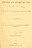 Studies on Fermentation