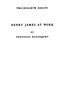 Henry James at Work