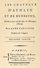 Les châteaux d'Athlin et de Dunbayne (2/2), Histoire arrivée dans les Montagnes d'Écosse.