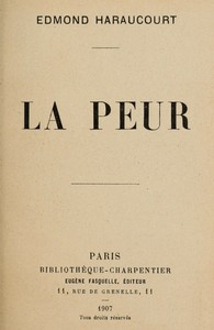La peur