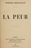 La peur