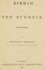 Burmah and the Burmese
