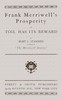 Frank Merriwell's Prosperity; or, Toil Has Its Reward