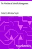 The Principles of Scientific Management