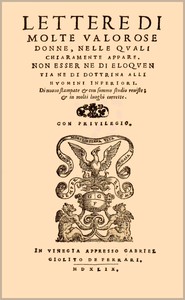Lettere di molte valorose donne