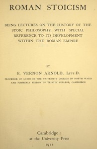 Roman Stoicism