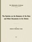 The Epistles on the Romance of the Rose, and other documents in the debate