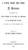 A voice from the fire :  a sermon occasioned by the public burning of the Bible at Kingstown, by the Redemptorist Fathers, on the 5th of November, 1855