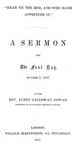 "Hear Ye the Rod, and Who Hath Appointed It"