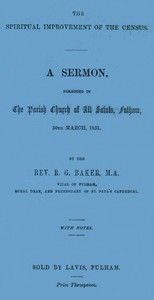 The Spiritual Improvement of the Census