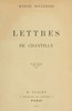 Lettres de Chantilly
