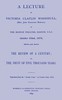 A lecture by Victoria Claflin Woodhull ...: The review of a century; or, the fruit of five thousand years